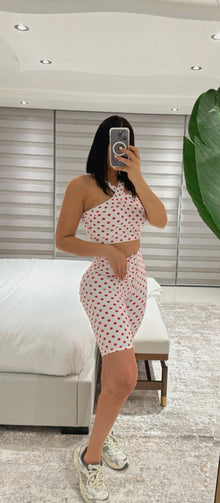  Polka Dots Biker Set